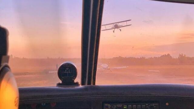 Acrobacias aéreas y vuelos sobre la cordillera, lo grandes atractvos del Aerocamping que se celebra este fin de semana en Mendoza. Foto: Gentileza Aerocamping