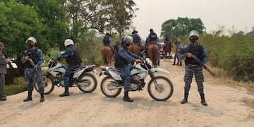 Otros tiempos: la policía de Formosa había sitiado la frontera con el Paraguay. Hoy no queda nadie