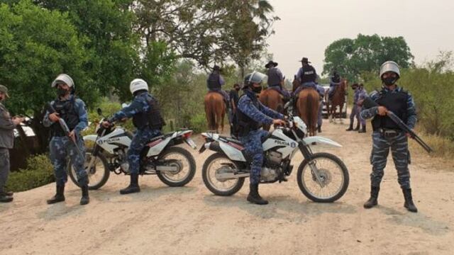 Otros tiempos: la policía de Formosa había sitiado la frontera con el Paraguay. Hoy no queda nadie