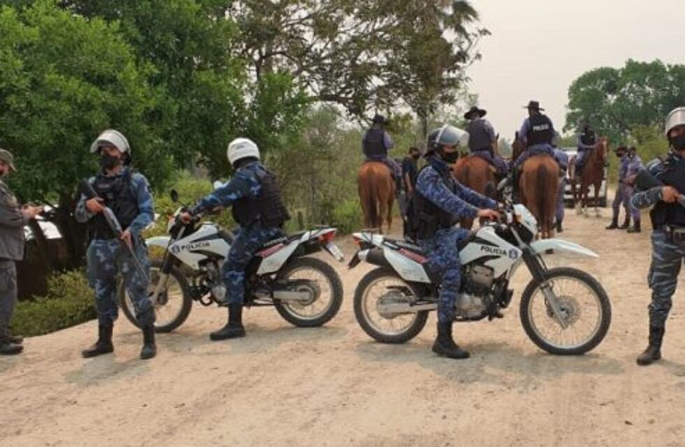 Clorinda: la policía de Formosa dejó la ciudad fronteriza y se fue al oeste