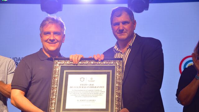 Martín Llaryora en la segunda noche del FestiBal