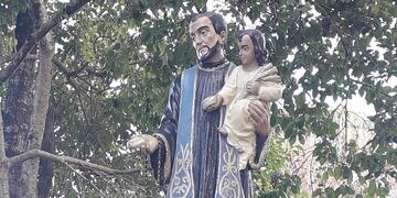 Los fieles deberán esperar la bendición de la imagen en las puertas de sus hogares.