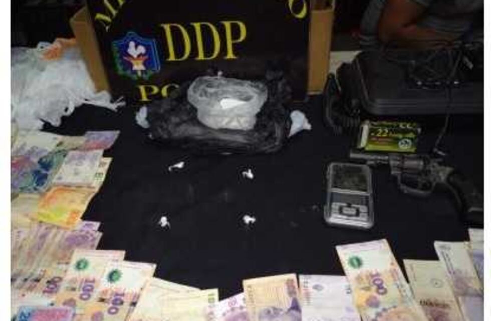 Cumplía con prisión domiciliaria y desde ahí comercializaba droga