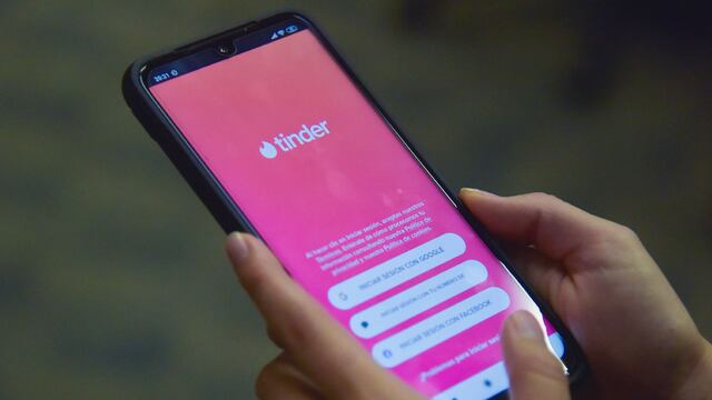 Tinder. (Archivo/Facundo Luque)