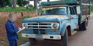 Se dirigió a verificar su camión y resultó adulterado.