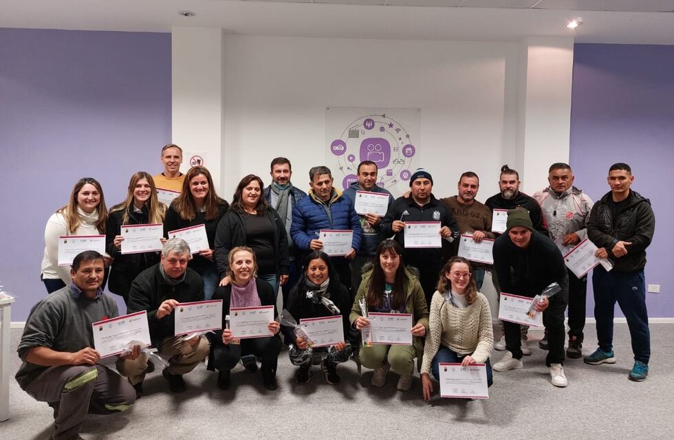 Terminó el curso de promotores deportivos