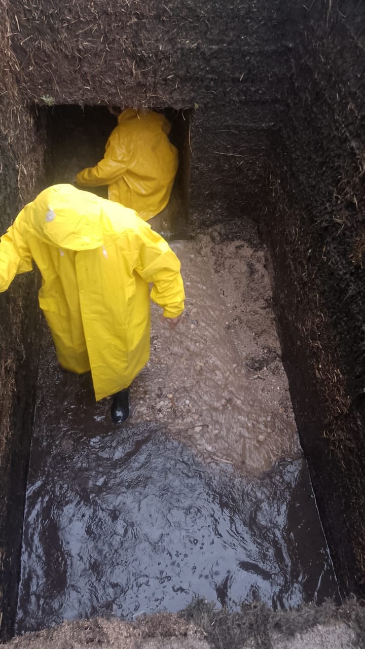 El Municipio agradeció a los trabajadores del Servicio Municipal de Agua por su labor ante la histórica creciente