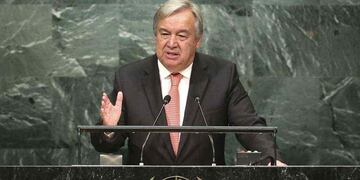 Antonio Guterres, secretario general de la ONU. Foto: AP/Archivo.