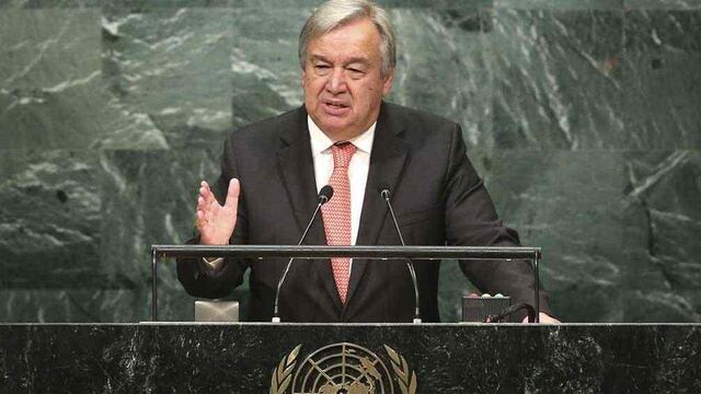 Antonio Guterres, secretario general de la ONU. Foto: AP/Archivo.