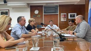 Los concejales se reunieron con Mauro Lobos, delegado regional SADAIC.