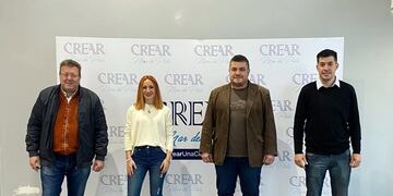 Desde el espacio político anunciaron que trabajarán junto a Crear de cara a las generales de noviembre.