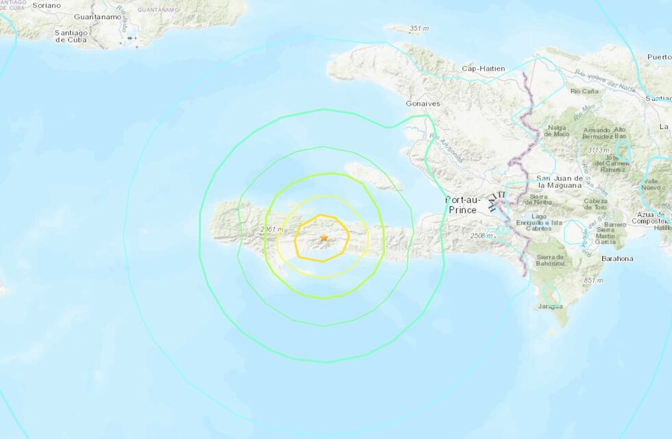 Alerta de Tsunami en Haití tras un fuerte terremoto de magnitud 7,2