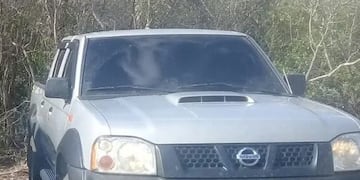 Camioneta robada en Susana y que encontraron en Rafaela