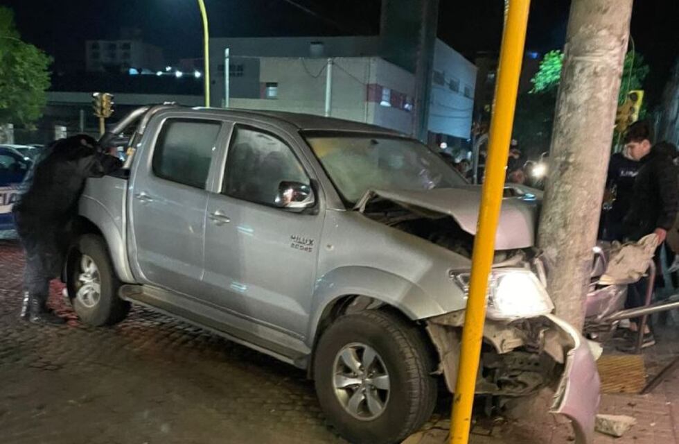 Impactante video sobre un accidente de una camioneta