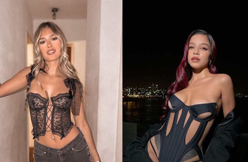 Julieta Poggio de Gran Hermano posó junto a Emilia Mernes y causaron furor en Instagram