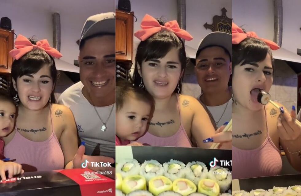 Se grabaron comiendo sushi por primera vez y su reacción se volvió viral
