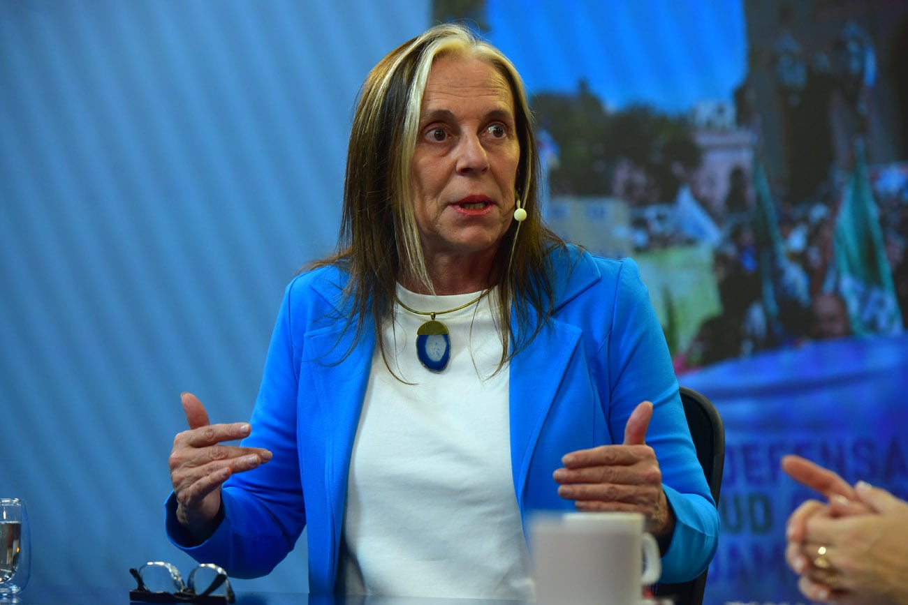 Liliana Montero, ministra de Desarrollo Humano de Córdoba.  (Nicolás Bravo / La Voz)