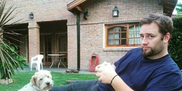 Jonatan Lewczuk, ganador del sorteo por el segundo sueldo de Javier Milei. Foto: Los Andes.