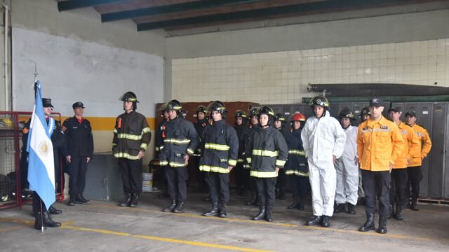 Los Bomberos Zapadores cumplieron 78 años en Rafaela
