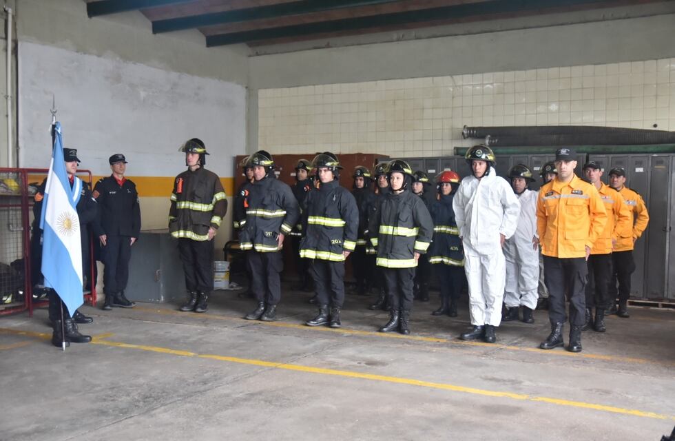 Los Bomberos Zapadores cumplieron 78 años en Rafaela