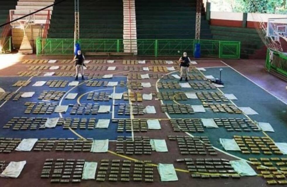 Más de una tonelada de marihuana incautada en Puerto Libertad