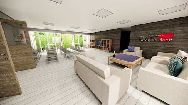 Diagraman plan de refacciones para el Hogar de Día “Lazos de Amor”