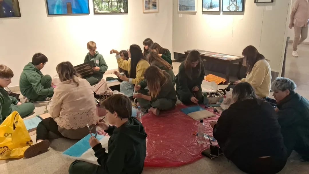 Mubata: alumnos del colegio Jesús Adolescente visitaron el museo