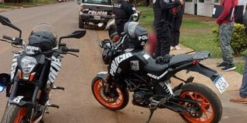 Efectivos policiales detuvieron a un presunto “narcodelivery” en Posadas.