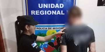 Puerto Iguazú: amenazó a su concubina y fue detenido.