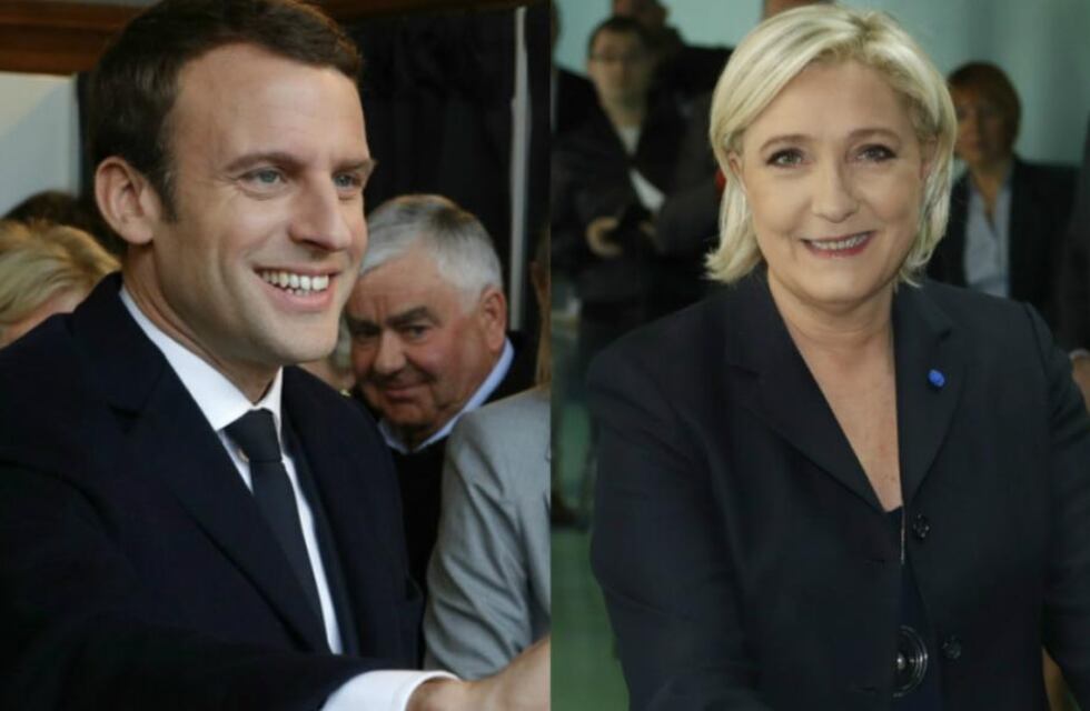 Elecciones en Francia: Macron se ubicó cinco puntos arriba de Le Pen y habrá segunda vuelta