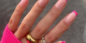 uñas para ir a ver barbie