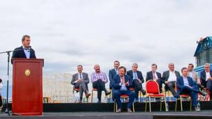 Los gobernadores del Norte Grande firmaron hoy la Declaración de Güemes con la consigna "Sin federalismo no hay país". Gentileza: Radio LT7