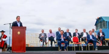 Los gobernadores del Norte Grande firmaron hoy la Declaración de Güemes con la consigna "Sin federalismo no hay país". Gentileza: Radio LT7