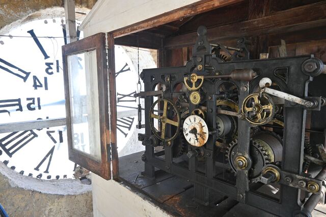 El histórico reloj del Palacio Municipal volverá a brillar.