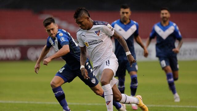 Liga de Quito le ganó a Vélez en Ecuador. (Twitter: @Libertadores)