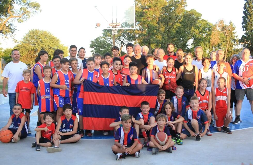 Nueva cancha de básquet 3x3 de la ciudad