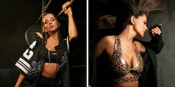 La China Suárez lanzó su línea de ropa deportiva: cuánto cuesta un top, un short y un buzo.