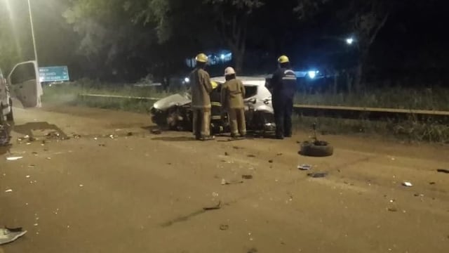 Tragedia en la Ruta 12: un hombre falleció en un choque múltiple en Puerto Esperanza.