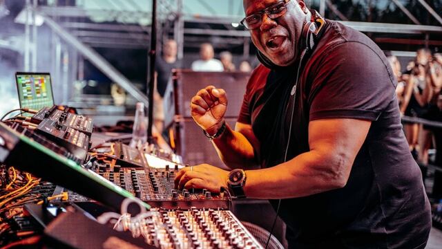 El debutante fue a la presentación de Carl Cox en La Fábrica.