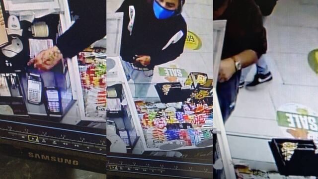 La empleada que atendía el mostrador en Granadero Baigorria describió los dibujos de la mano del delincuente.