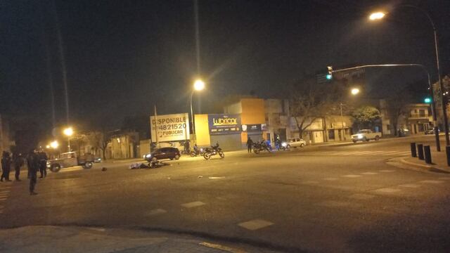 La víctima fatal iba hacia el norte cuando se estrelló contra el ómnibus interurbano.