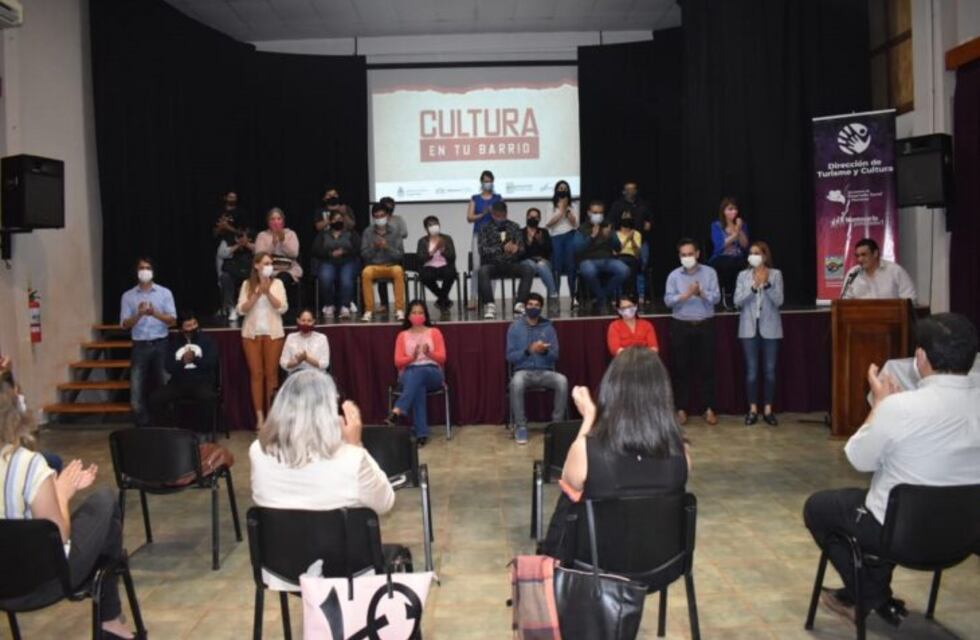 Montecarlo recibió el arribo de “Cultura en tu Barrio”