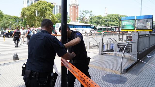 Una policía fue asesinada de dos disparos en la estación Retiro del Subte C.