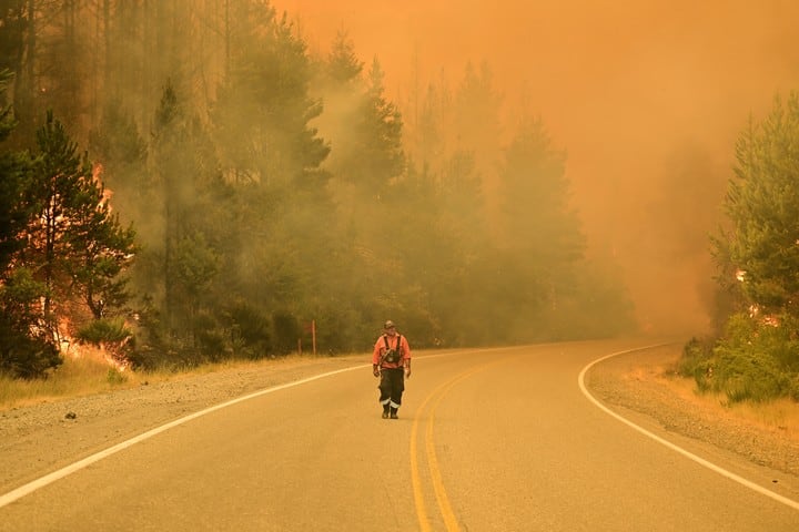 Incendios en Chubut