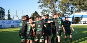 Con un gol sobre la hora de Gaviglio, el Verde de San Francisco se quedó con el triunfo. (Prensa Sportivo Belgrano)