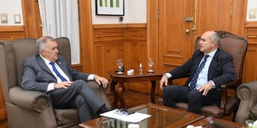 Jaldo y Molinuevo en reunión.