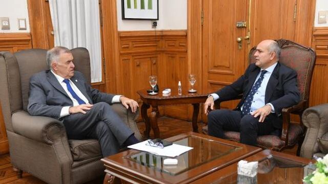 Jaldo y Molinuevo en reunión.