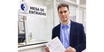 Delvis Bodoira, precandidato a concejal de Rafaela en serio