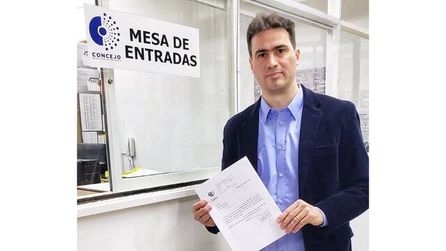 Delvis Bodoira, precandidato a concejal de Rafaela en serio