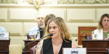 La diputada provincial Sofía Masutti (PS)